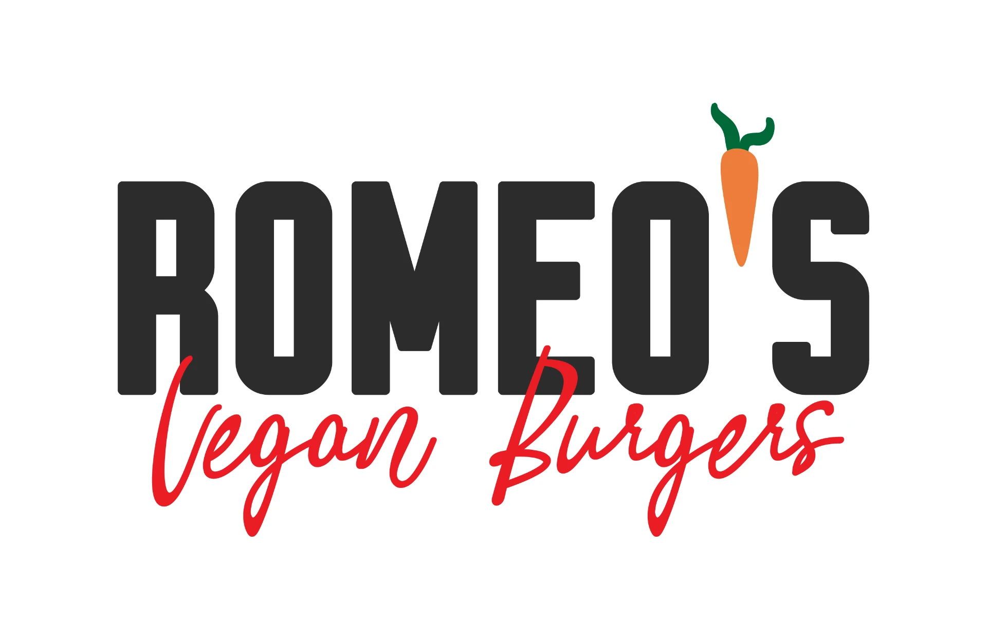 Romeo's Vegan Burgers — primary logo