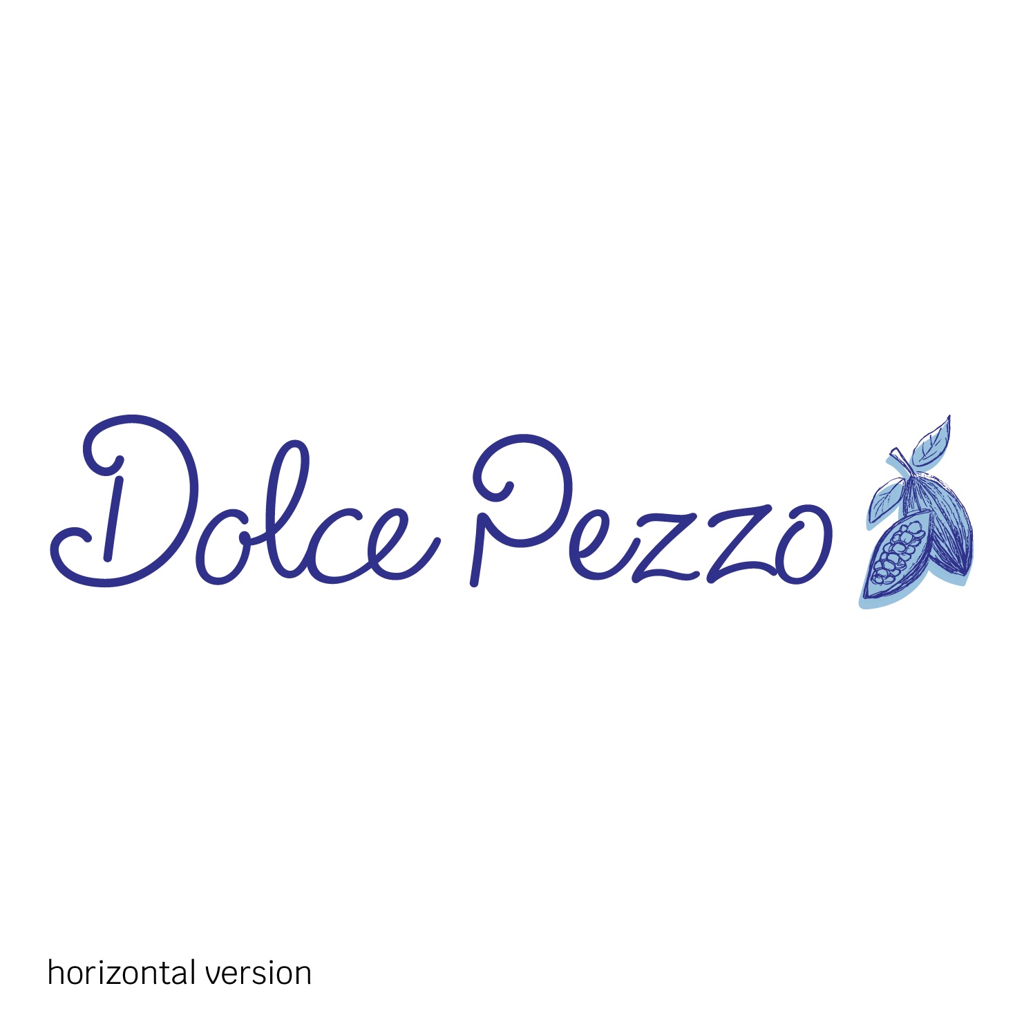 Dolce Pezzo logo — horizontal version