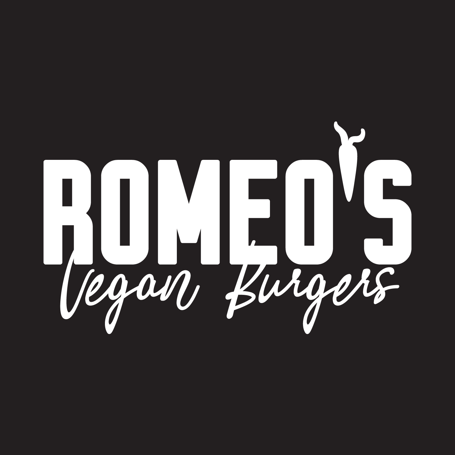 Primary logo — black and white