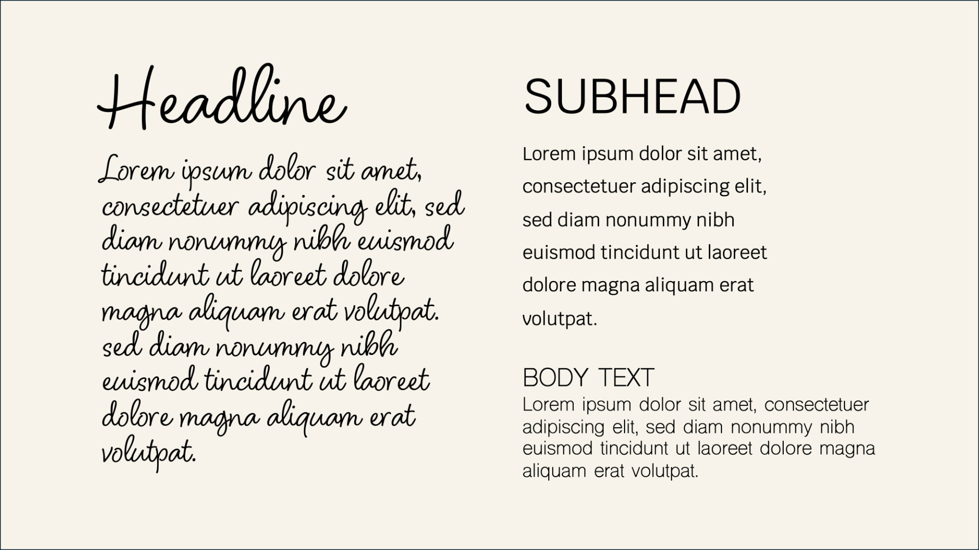 Dolce Pezzo typography specimen