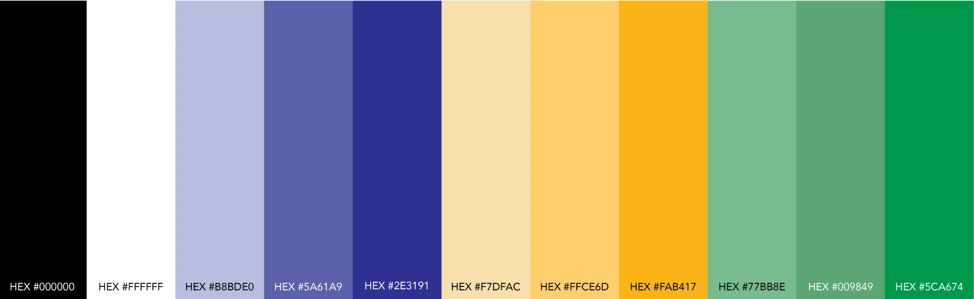 Torino 2036 — color palette
